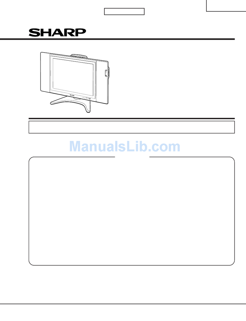 Sharp AQUOS LC-20B5M User manual