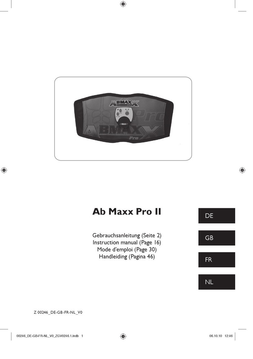 Abmaxx Pro II instruction manual