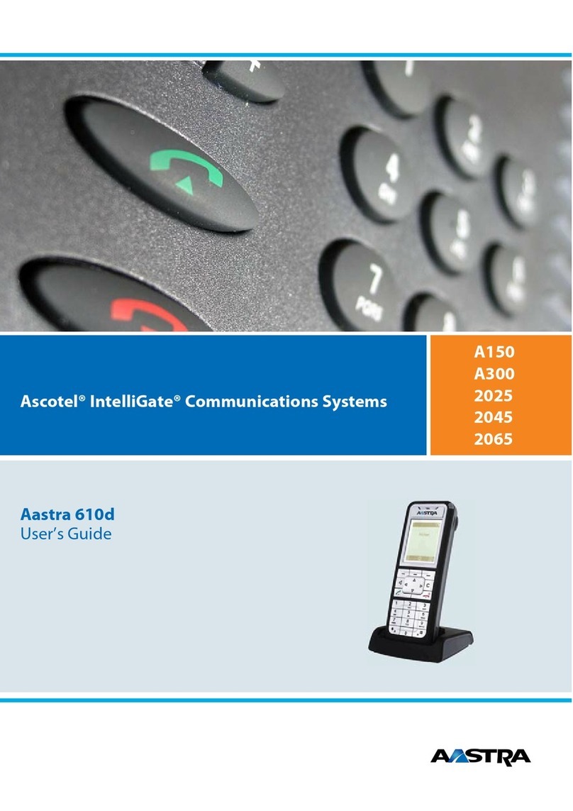 Ascotel Aastra 610d user guide