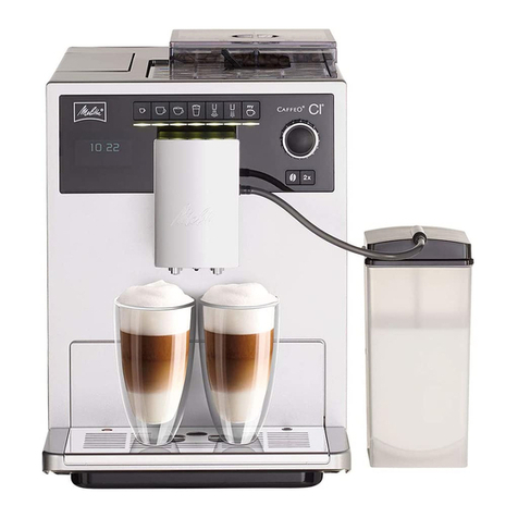 Melitta E 970-101 User manual