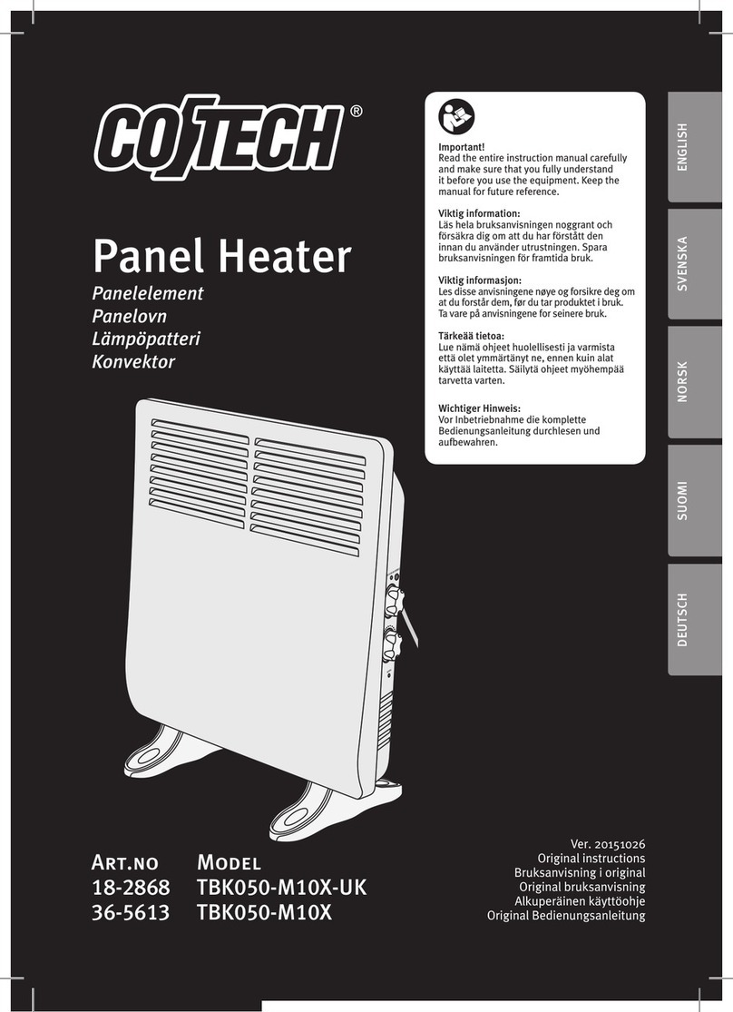 Coitech TBK050-M10X-UK Original instructions