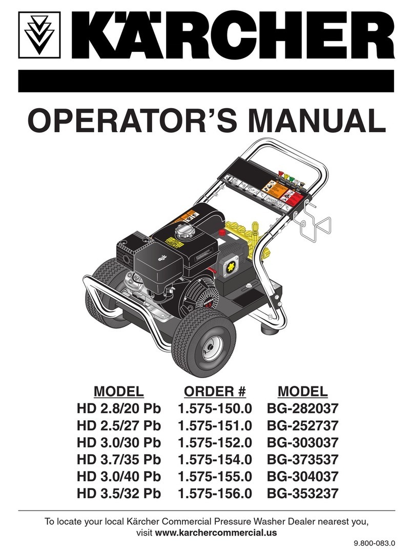 Kärcher HD 2.8/20 Pb Operator's manual