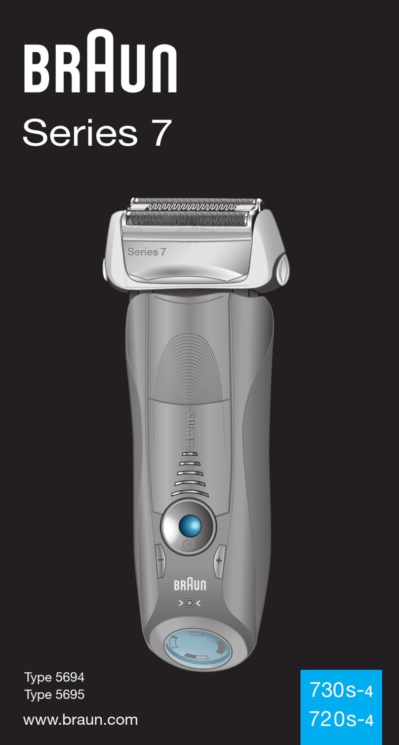 Braun 730s-4 instructions