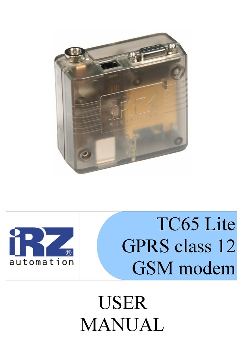 iRZ TC65 Lite User manual