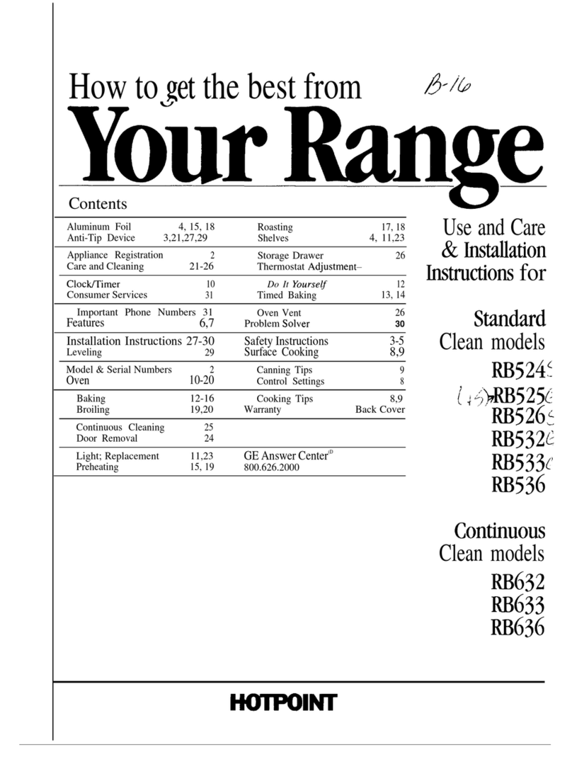 GE RB524 Installation guide