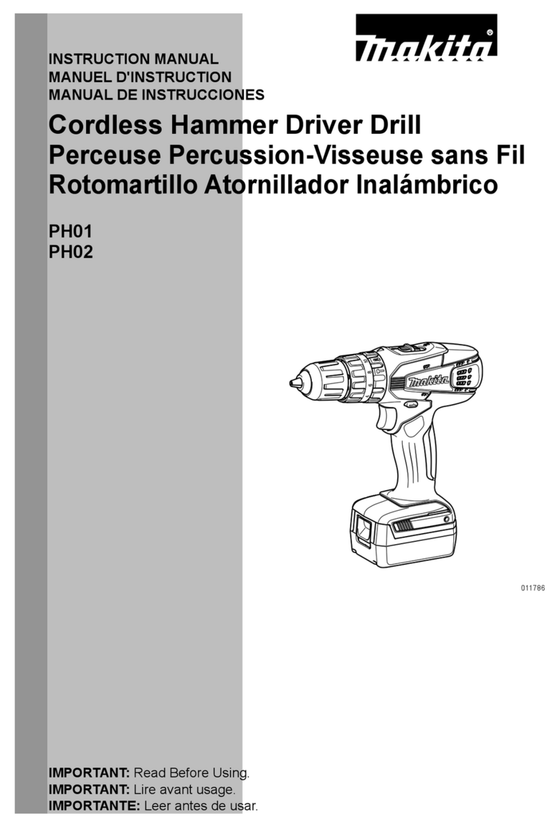 Makita PH01 User manual Makita PH01 User manual