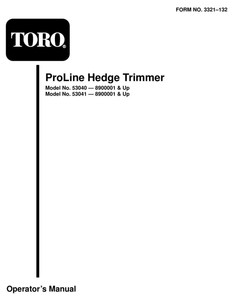 Toro ProLine 53040 User manual
