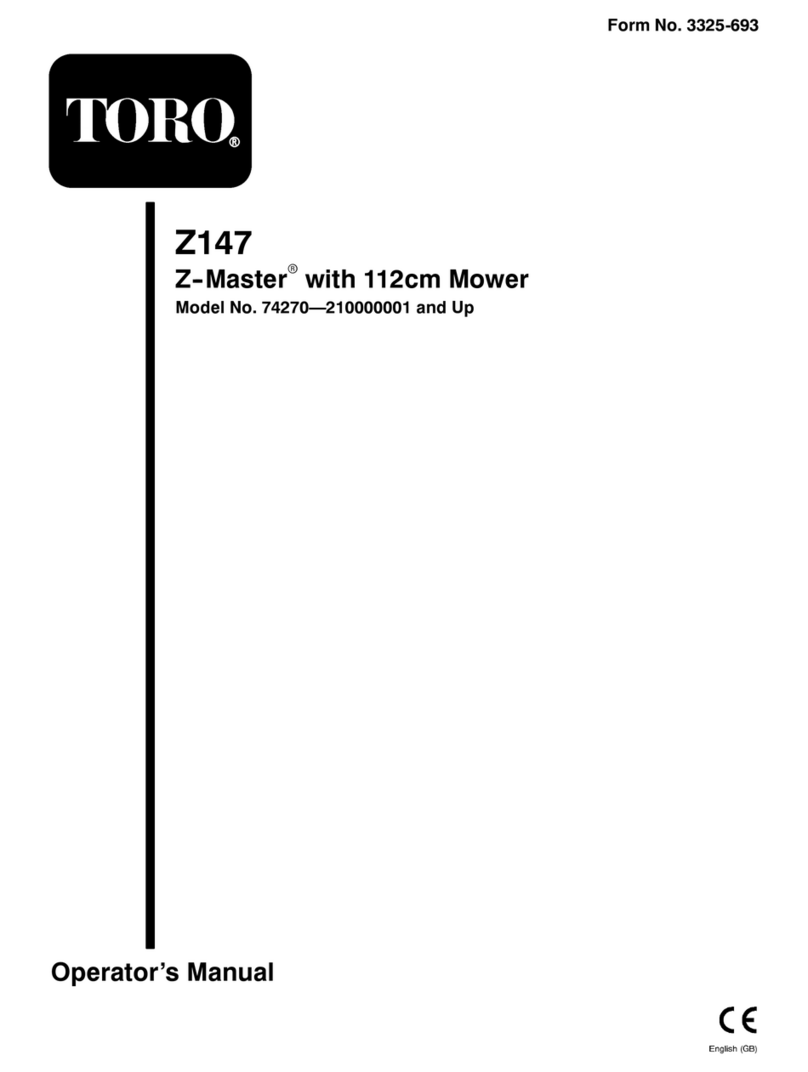 Toro 74270 User manual Toro 74270 User manual