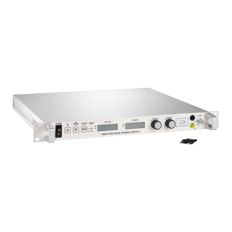 iseg HPS 300 W series Operator's manual