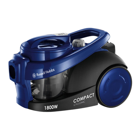 Russell Hobbs COMPACT CYCLONIC Instructions, troubleshooting guide and guarantee