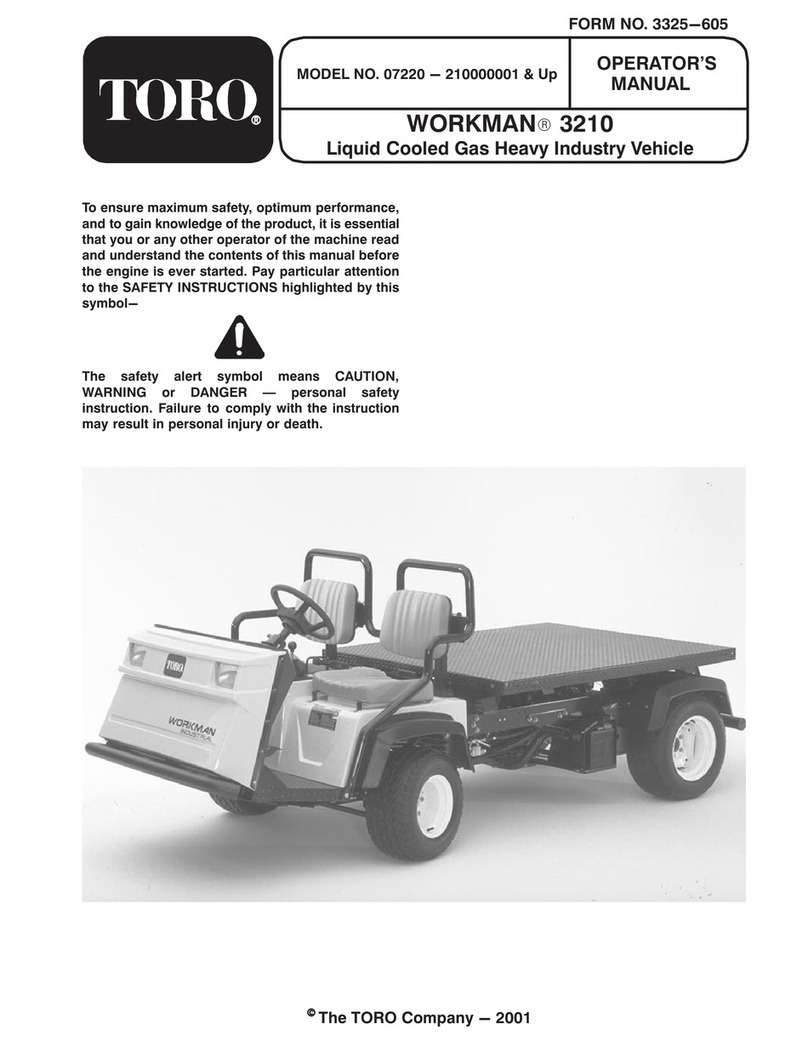 Toro 7220 Operator's manual