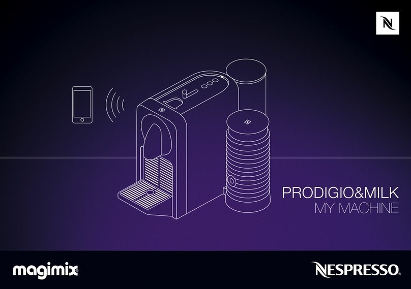 Nespresso PRODIGIO&MILK User manual