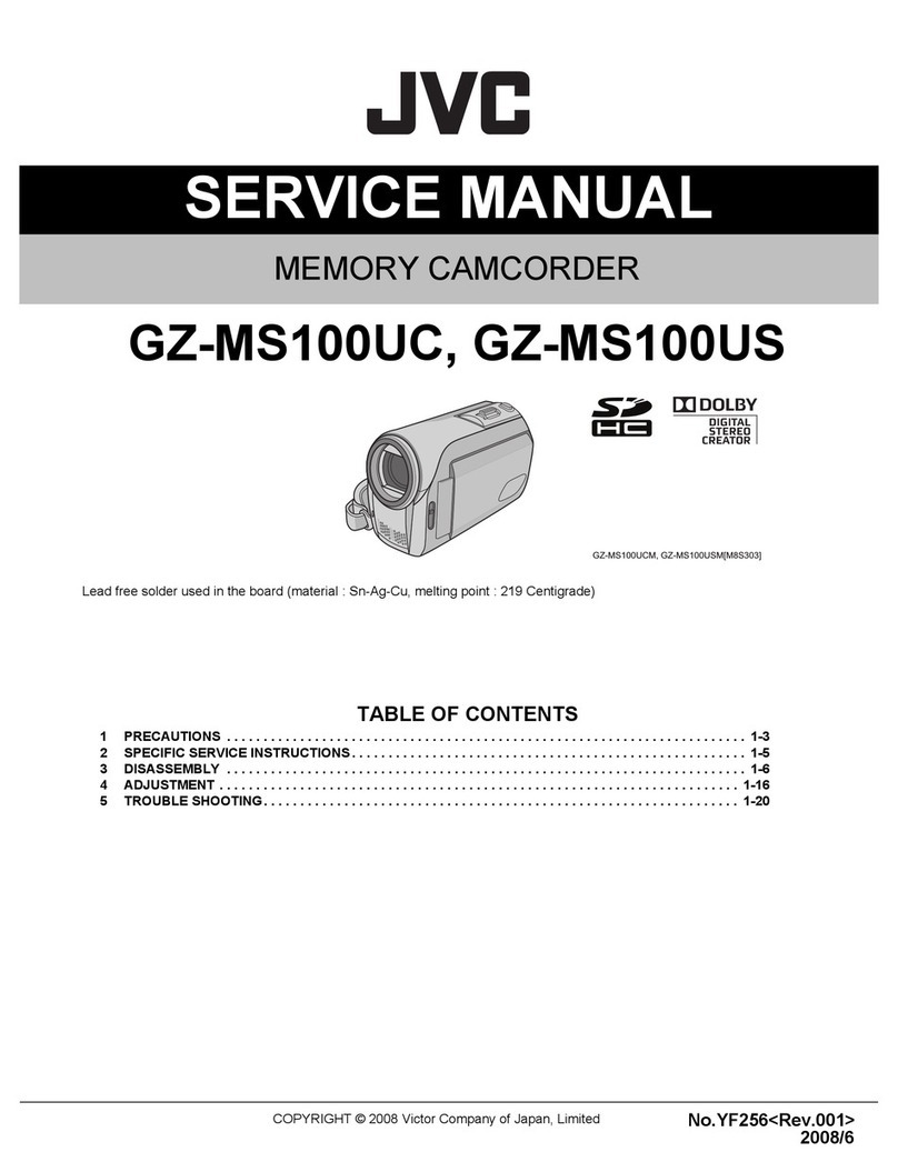 JVC GZ-MS100UC Service manual