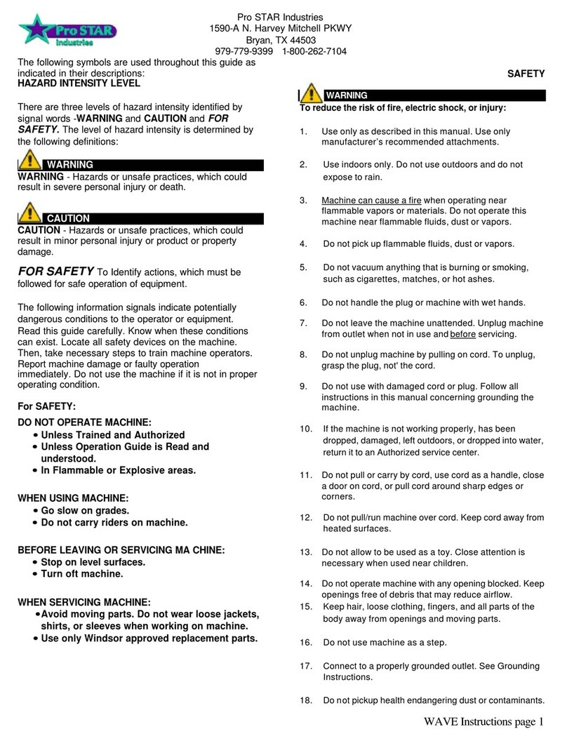 Windsor wave User manual