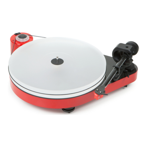 Pro-Ject Audio Systems Pro-Ject RPM 5 SuperPack Instructions for use