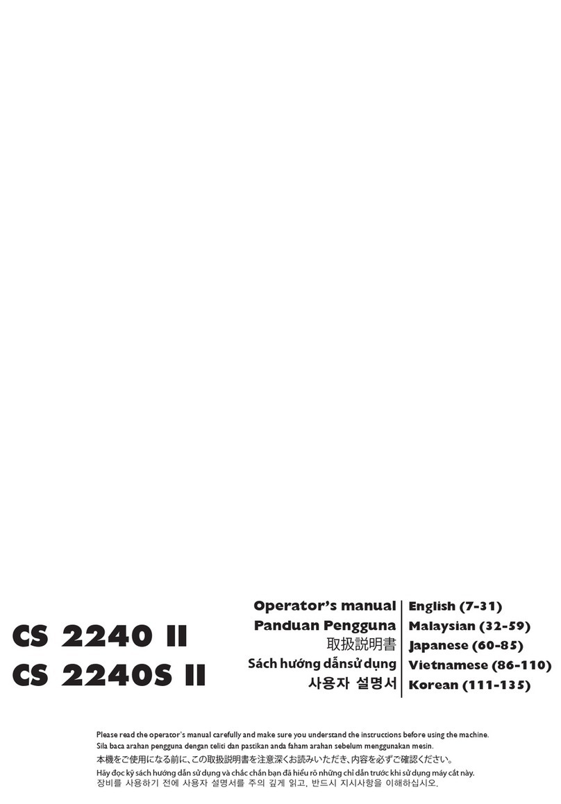 Jonsered CS 2240 II User manual
