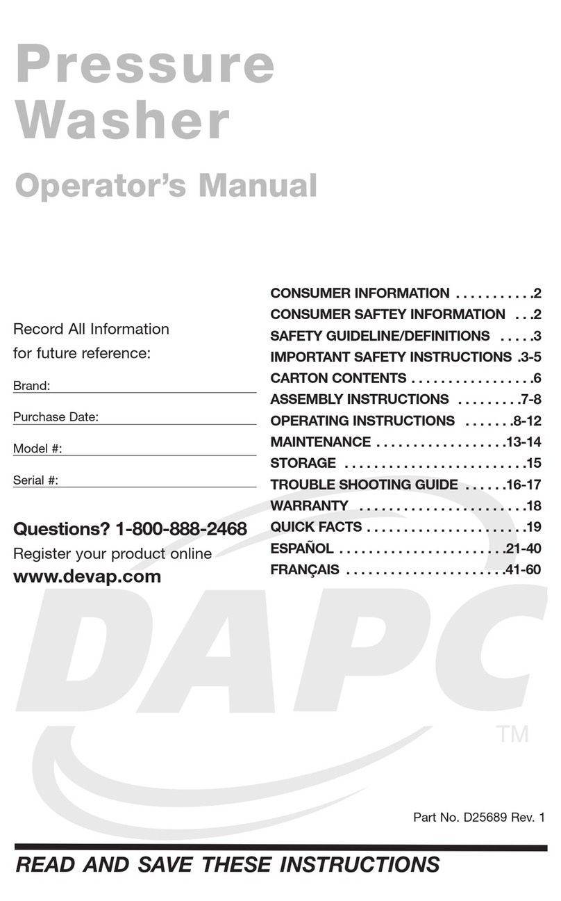 DeVilbiss D25689-E User manual