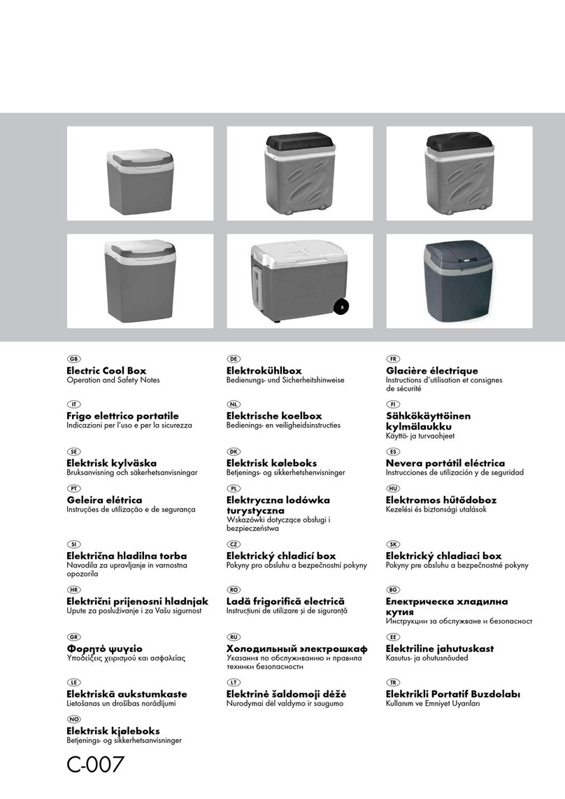 Ezetil E26M Operation and safety notes