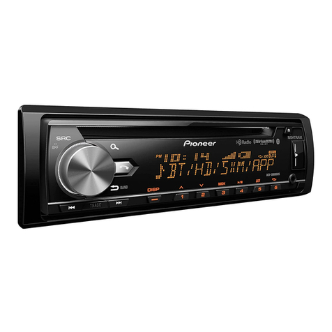 Pioneer DEH-X8800BHS owner's manual