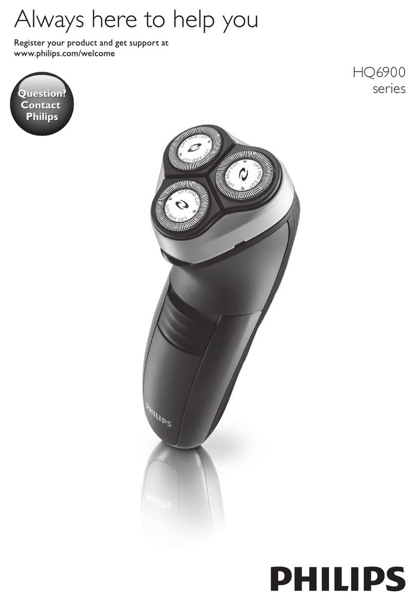 Philips HQ6923 User manual