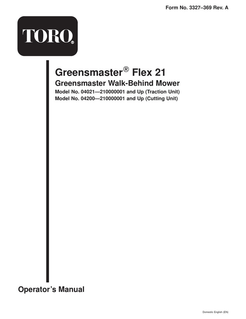 Toro 4021 User manual