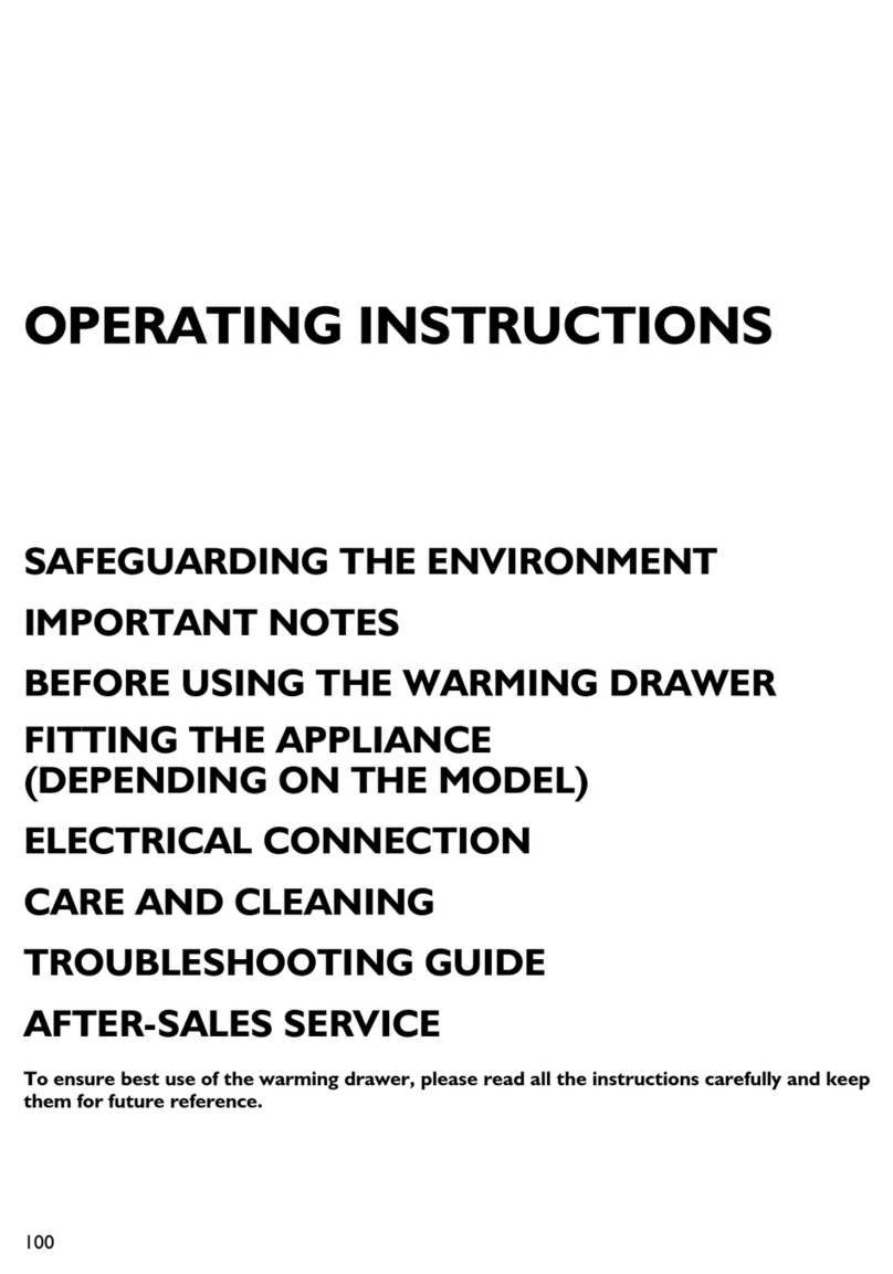 Whirlpool WD 141 IX operating instructions