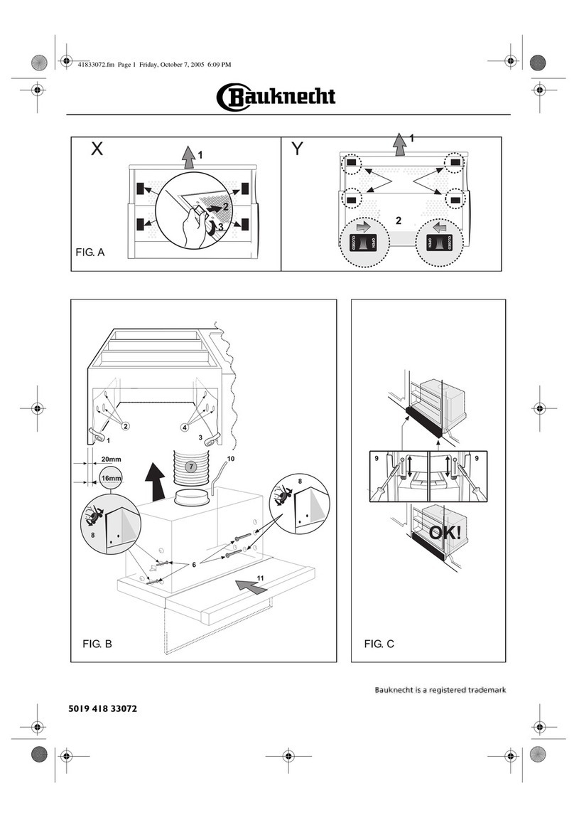 Bauknecht DNHI 5455 SG manual