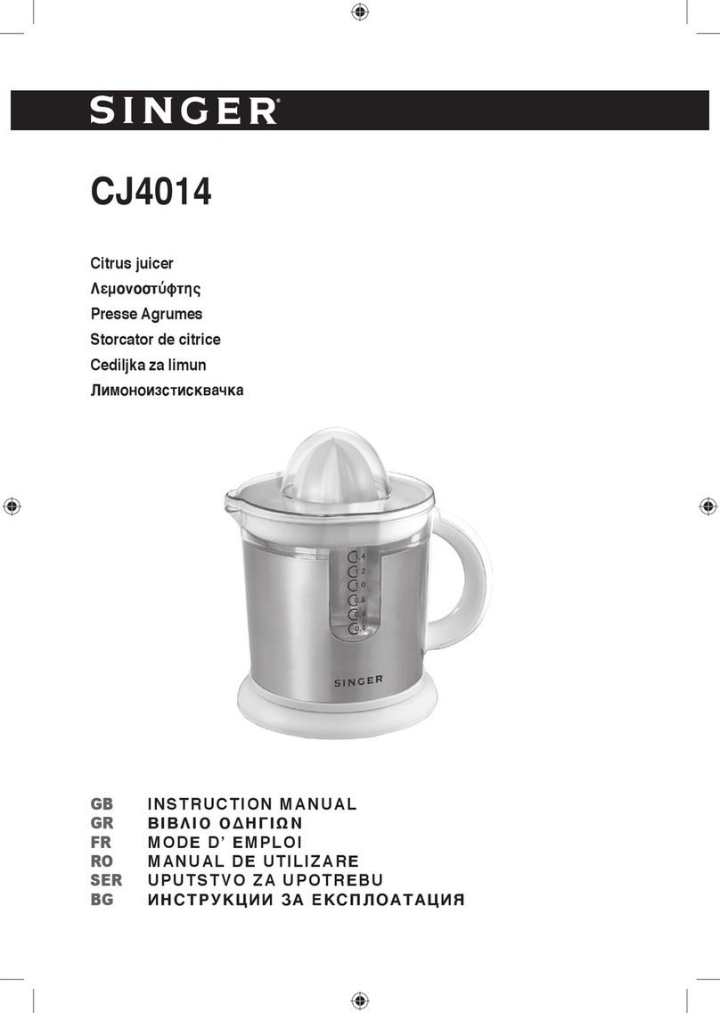 Singer CJ4014 instruction manual