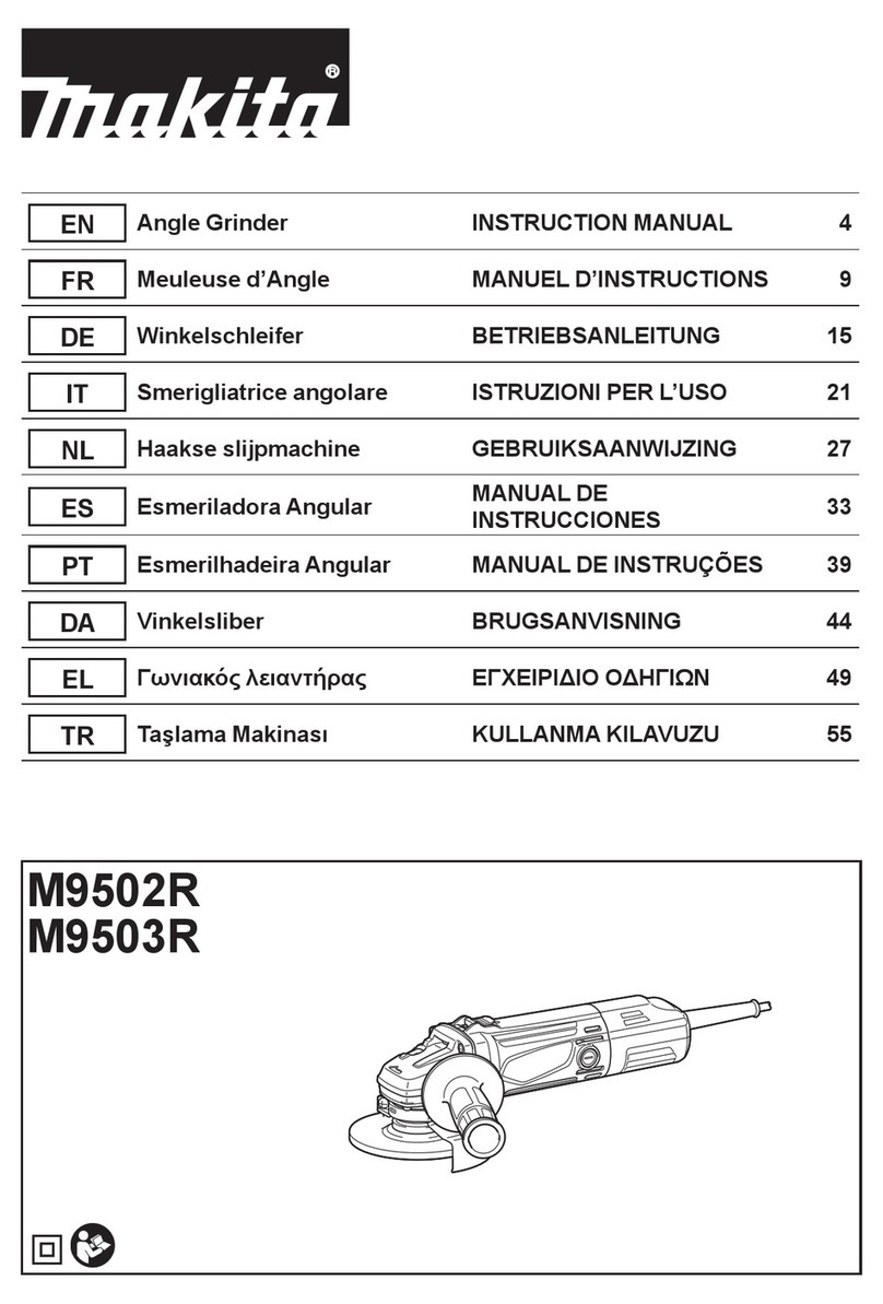 Makita M9502R User manual Makita M9502R User manual
