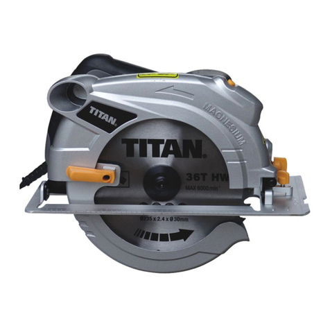 Titan TTB287CSW Safety and operating manual