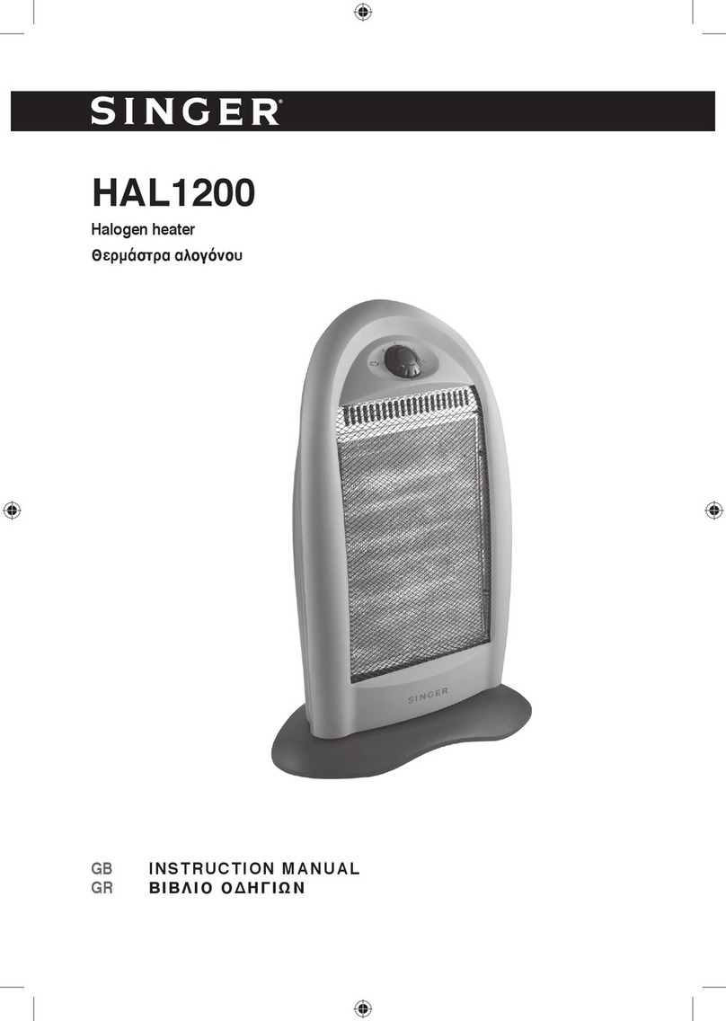 Singer HAL1200 User manual Singer HAL1200 User manual
