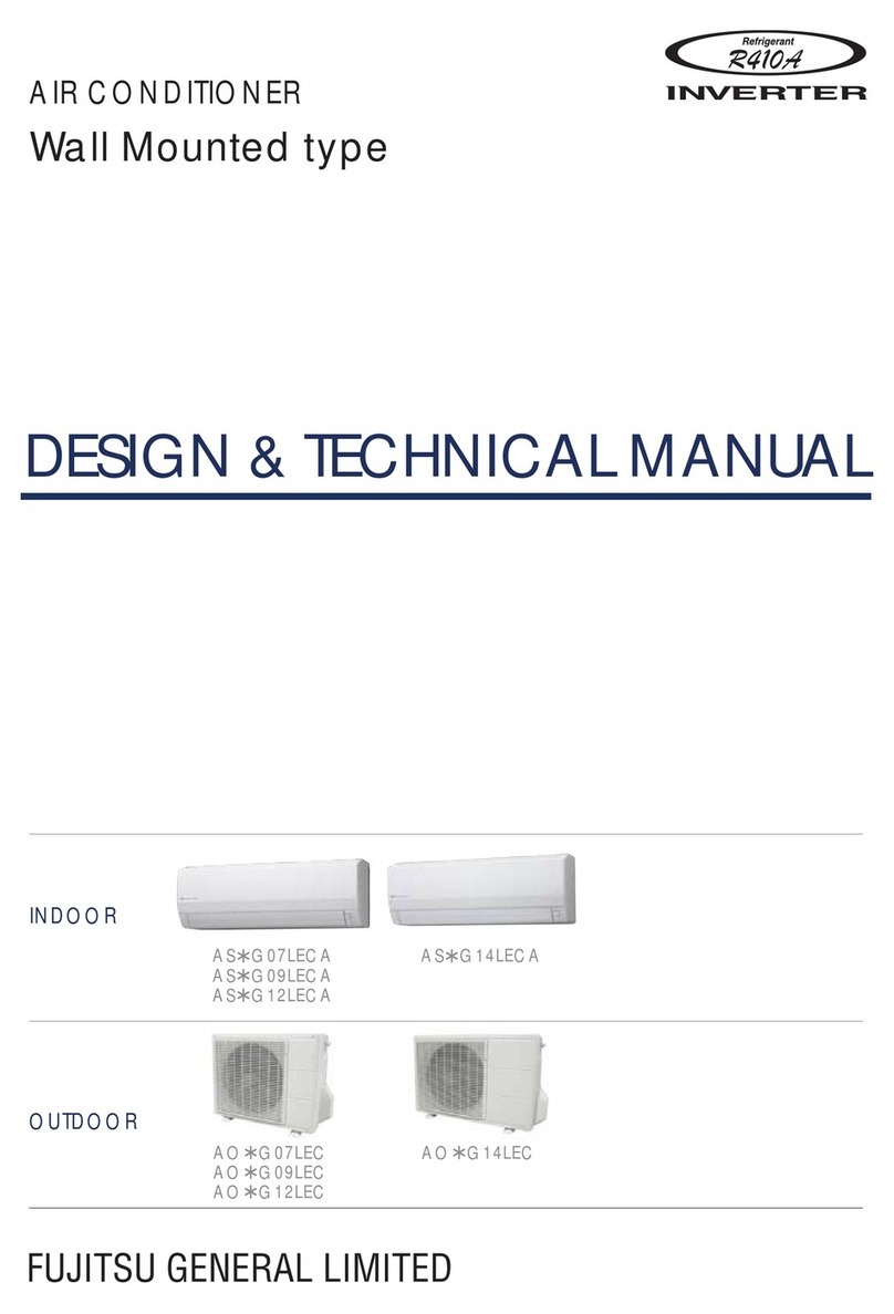 Fujitsu AS*G07LECA Service manual