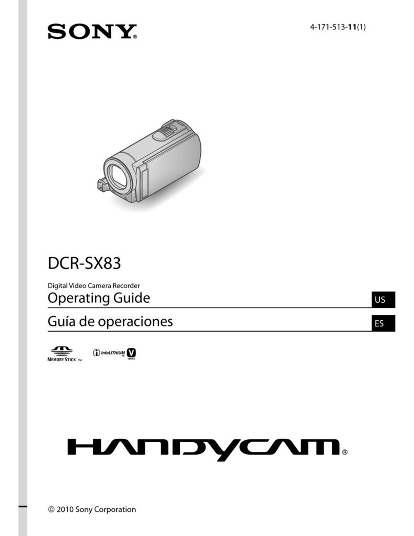 Sony DCR-SX83 Handycam® User manual