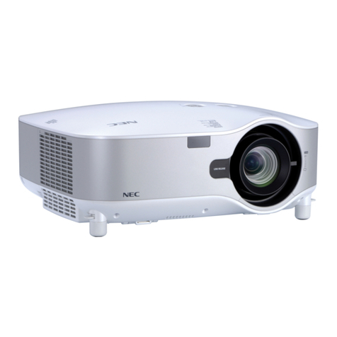 NEC NP3150 Series user manual