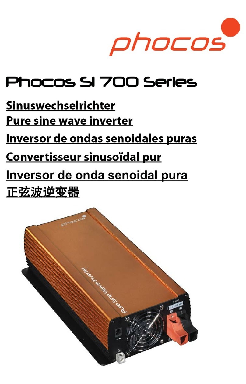 Phocos SI700-12110 user manual