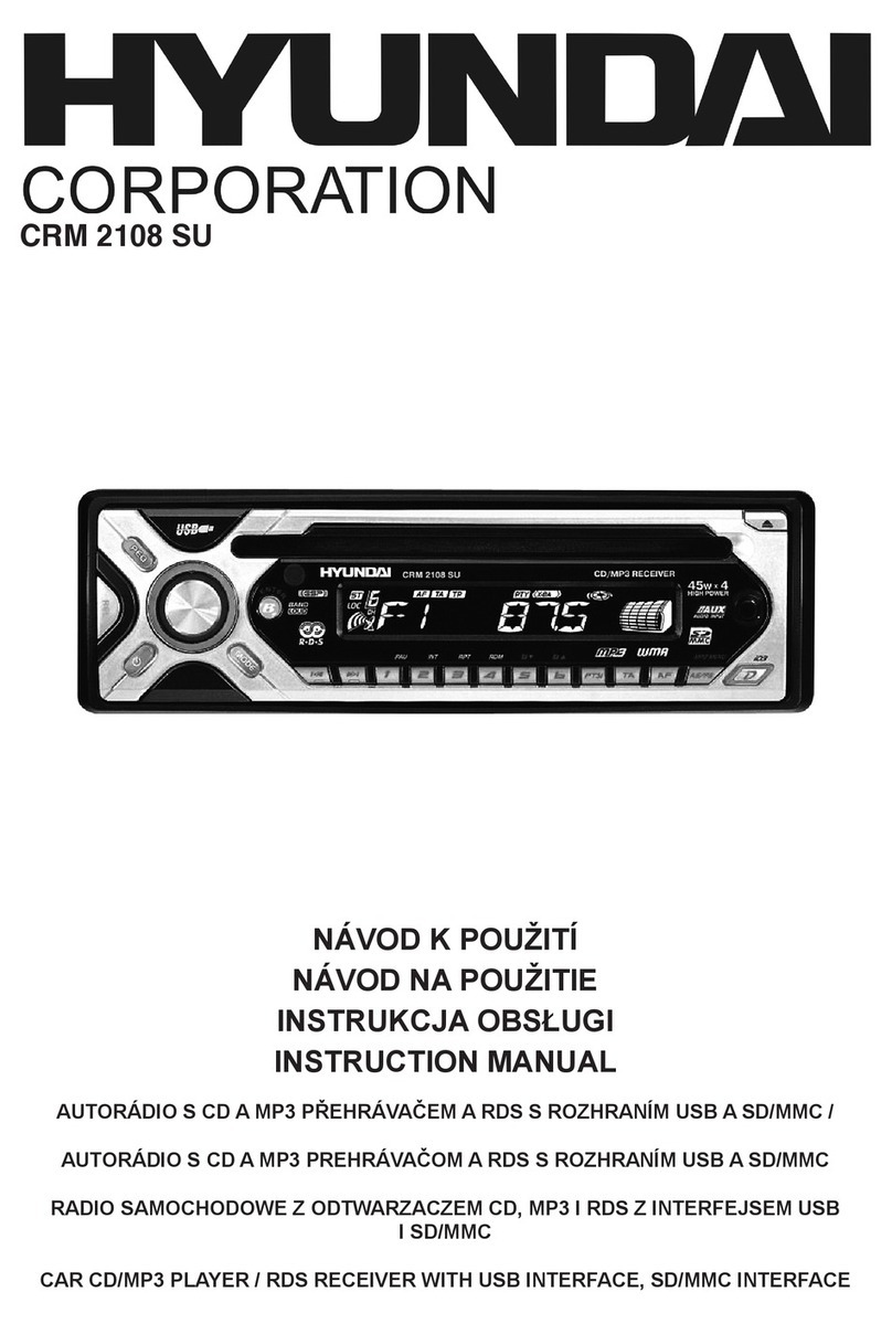 Hyundai CRM 2108 SU instruction manual