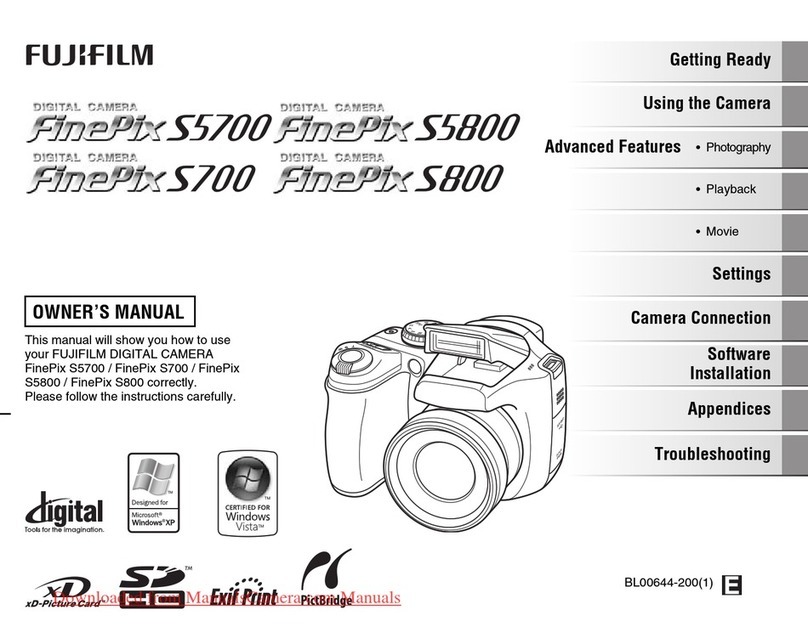 FujiFilm FinePlx S5700 owner's manual