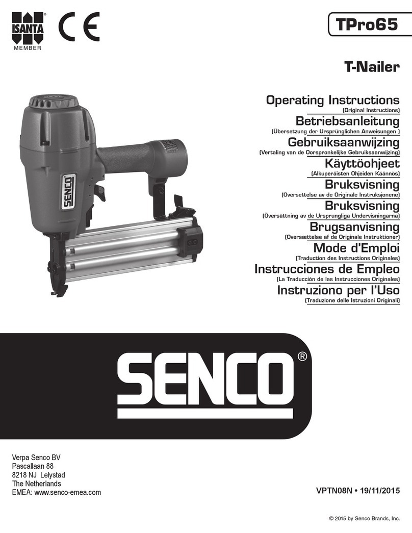 Senco TPro65 User manual
