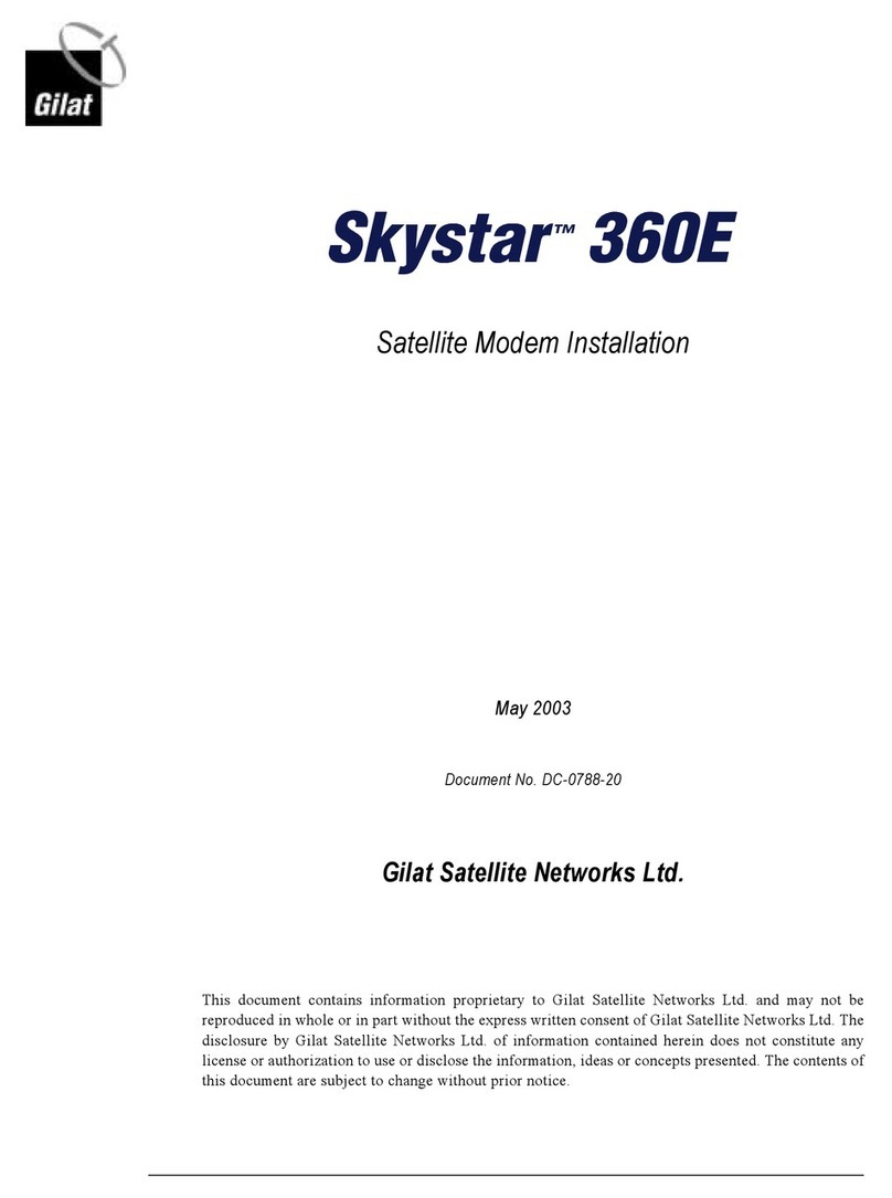 Gilat Satellite Networks Skystar 360E Installation