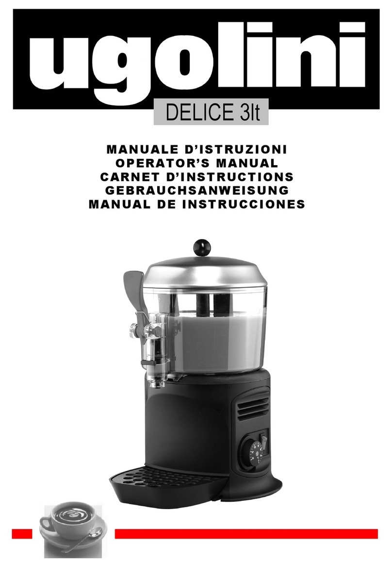 Ugolini Delice Operator's manual