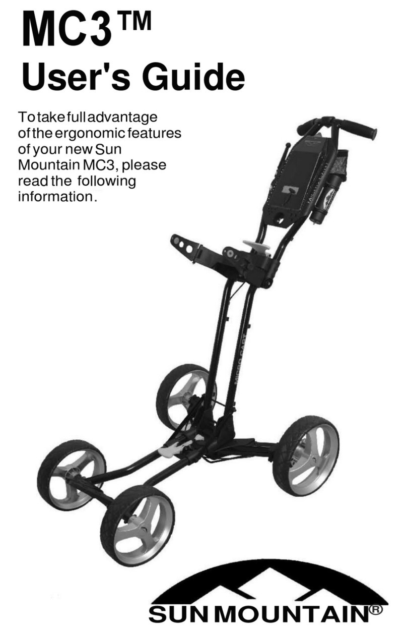 Sun Mountain MC3 user guide