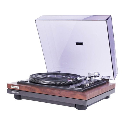 Pioneer PL-55 User manual Pioneer PL-55 User manual