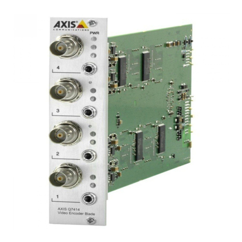Axis Q7414 installation guide