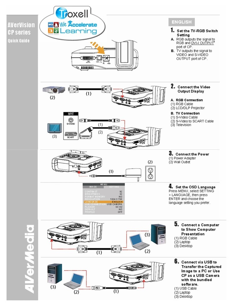 Avermedia avervision cp series quick guide