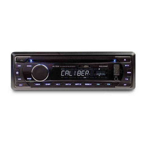 Caliber rcd 231bt User manual