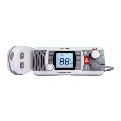 GME G-COM GX400 instruction manual