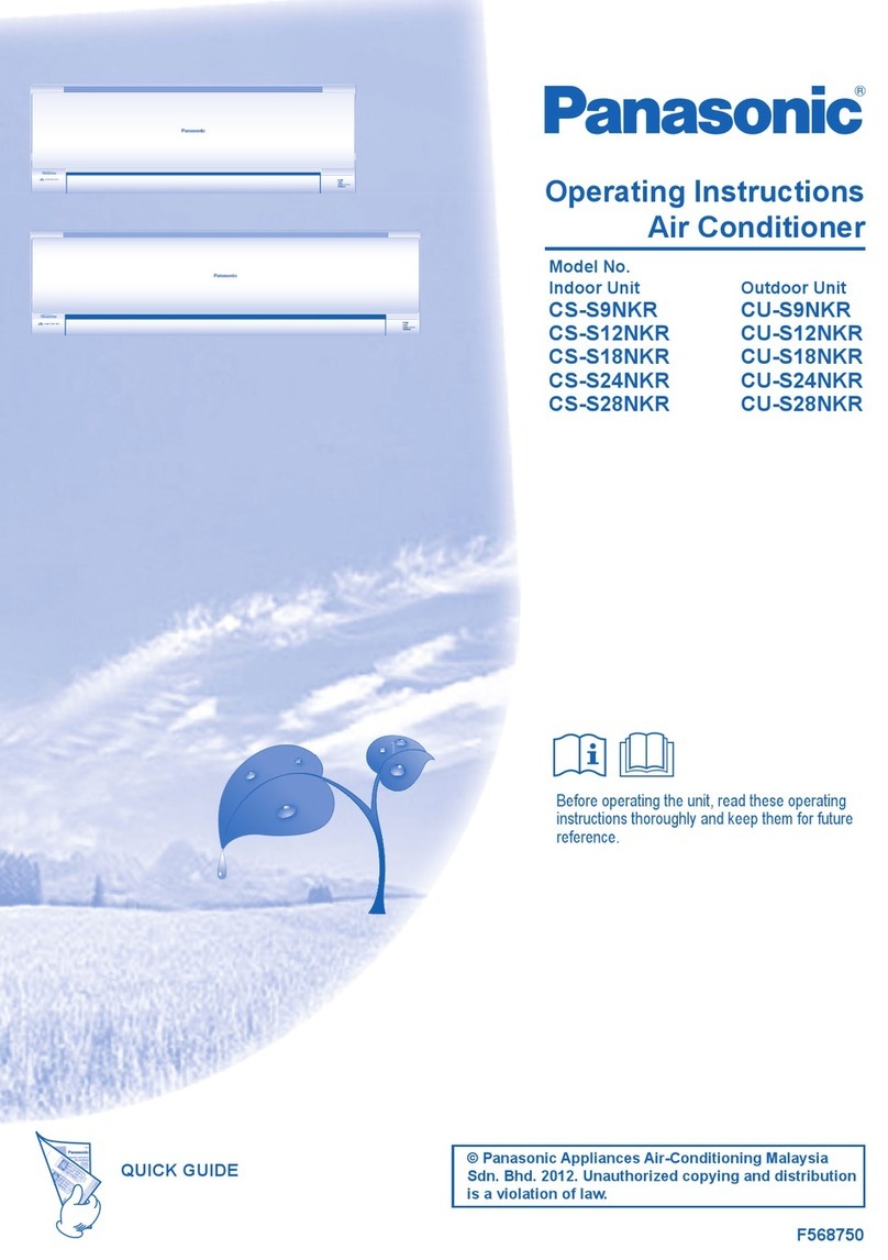 Panasonic CS-S9NKR User manual