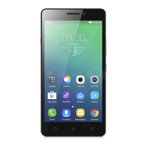 Lenovo VIBE P1m SERIES User manual