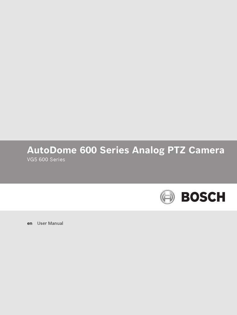 Bosch VG5 600 Series User manual