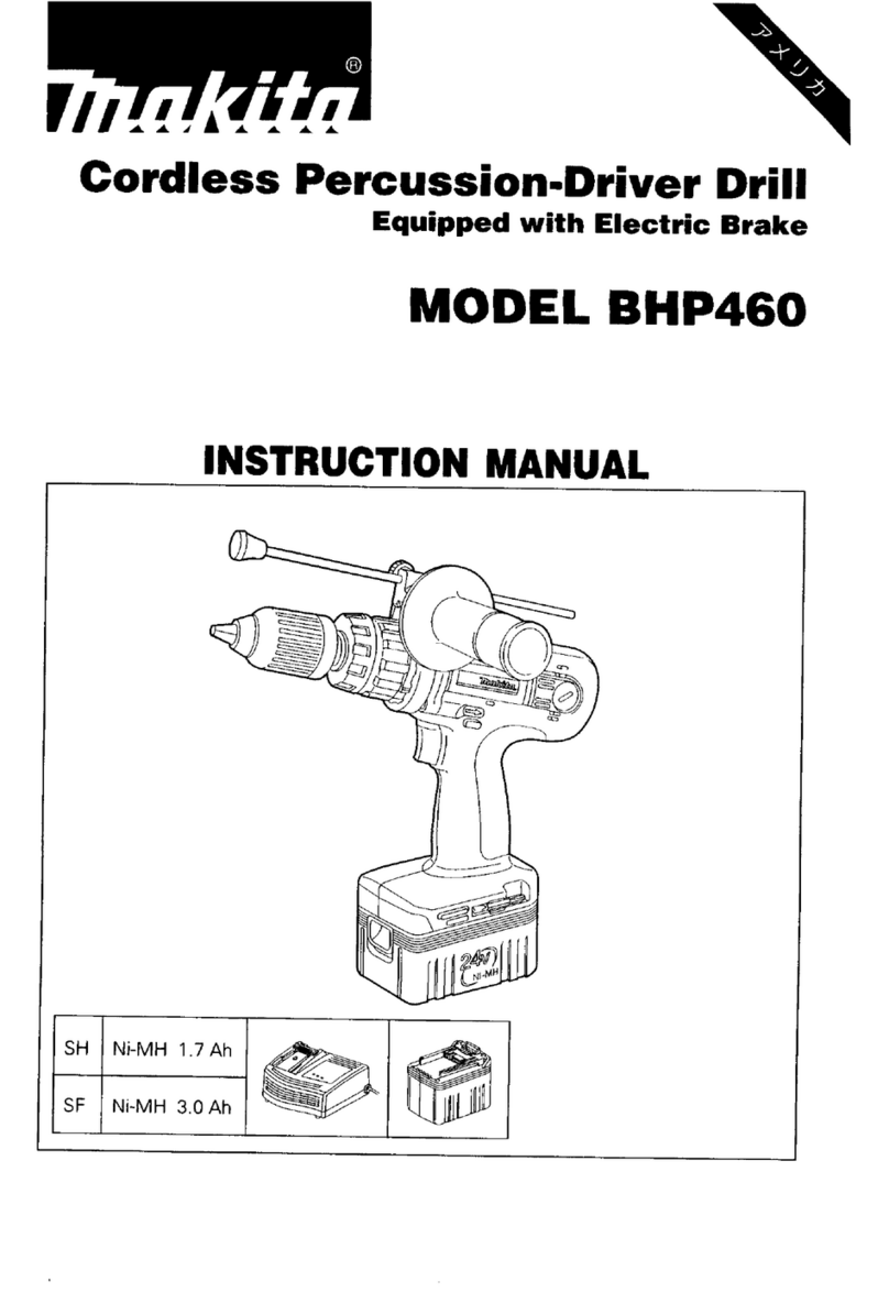 Makita BHP460 instruction manual